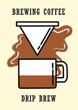 coffee drip brew