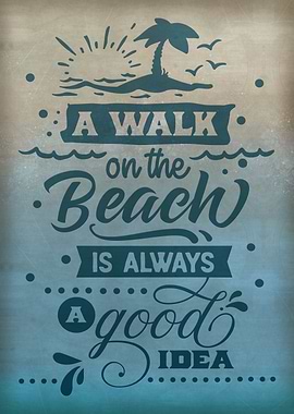 A walk on the beach