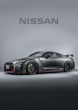 Nissan GTR Silver