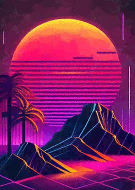 Vaporwave aesthetic