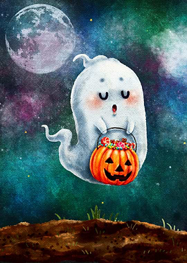 Funny Ghost Halloween