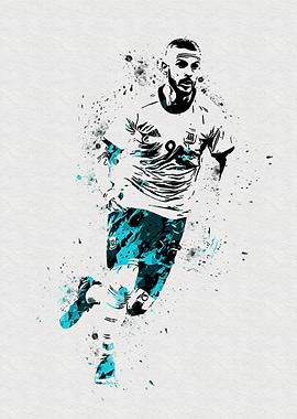 Argentina Soccer Painting