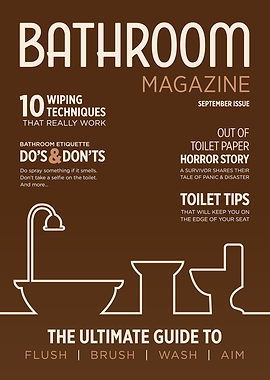 Funny Bathroom Magazine