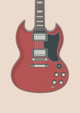 Rock Standard Solid Guitar