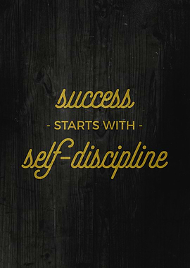 Self Discipline