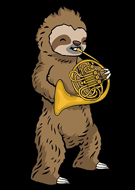 Sloth Music French Horn