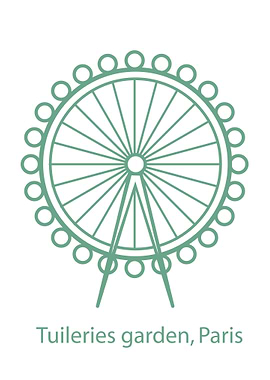 Tuileries gardens Paris