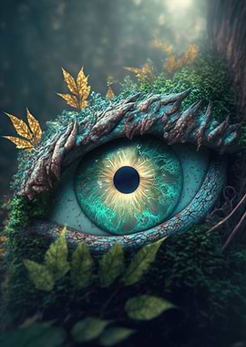 Eye of forest creature III