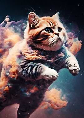 Cloud Illustration Cat