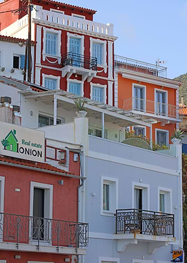 Parga city travel Greece