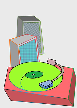 Stereo Record Player