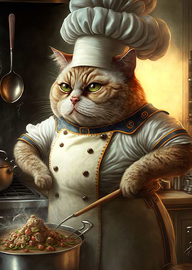Chef Cat