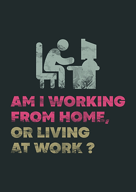 Work From Home Posters
