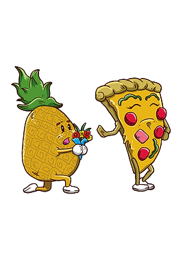 Funny No to Pineapple on