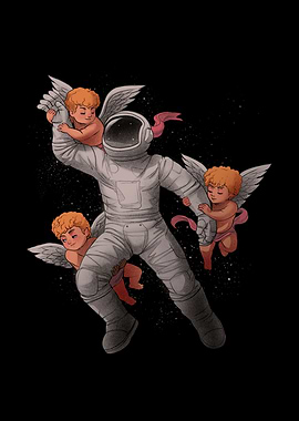 Cherubs Astronaut