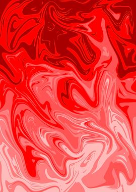 ABSTRACT SHADES RED LIQUID