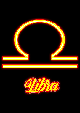 libra zodiac logo