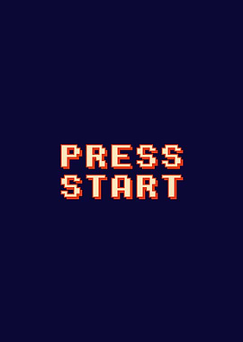 Press Start pixel font
