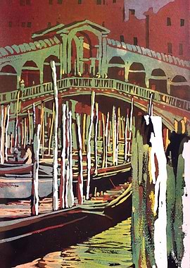 Rialto Bridge Venice Italy