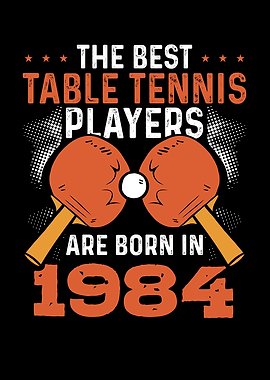 Table tennis player 1984