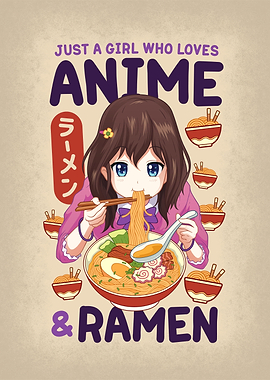 Ramen Anime Girl