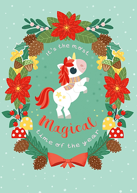 Unicorn Magical Christmas