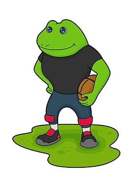 Frog Football Sports