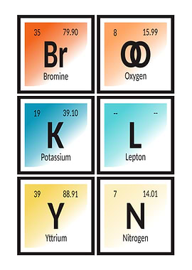 Brooklyn Periodic Table