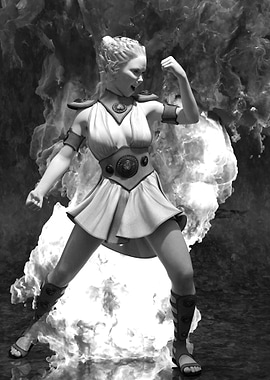 Greek Fantasy Warrior