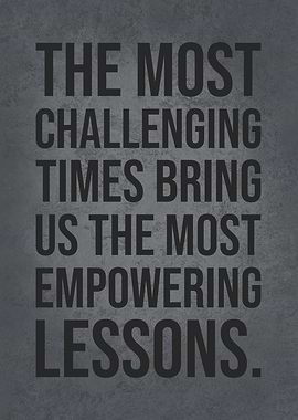 Empowering Lessons