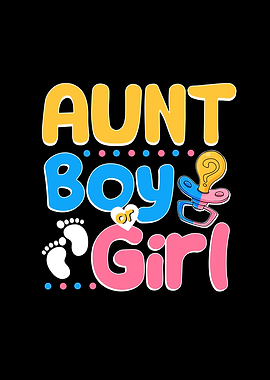 Pink or Blue Aunt Loves