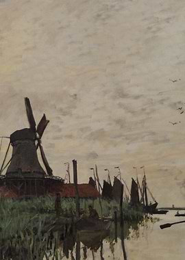 Windmill and Boats