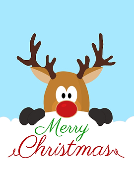 Merry Christmas Red Nose