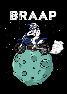 Braap Gift Men Dirt Bike