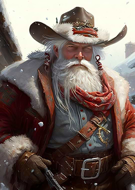 Cowboy Santa