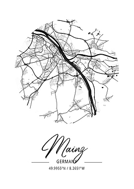 Mainz City Map