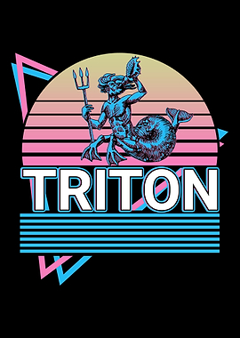 Triton Greek God Ancient G