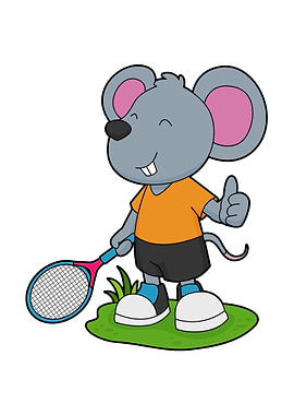 Mouse Tennis Tennis racket