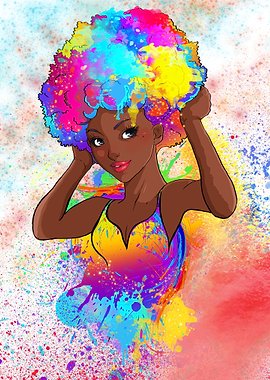 Beautiful black Woman