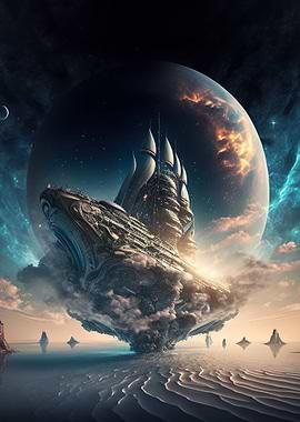 Sailing Across The Galaxy