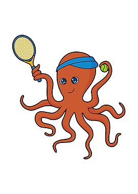 Octopus Tennis Sports