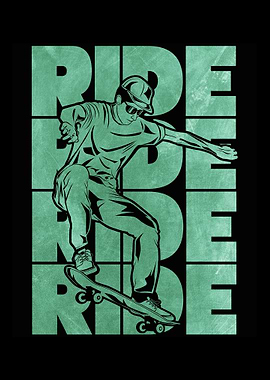 Skateboard Ride Boys