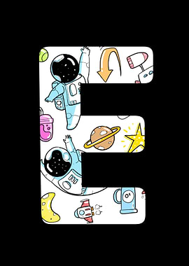 Funny Alphabet E
