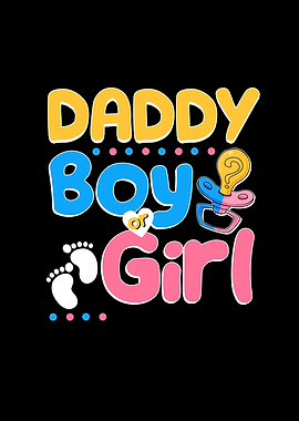 Pink or Blue Daddy Loves