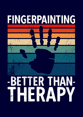 Fingerpainting Therapy