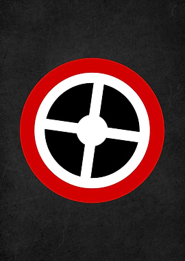 sper smash bros sign badge