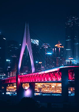 City Night Futuristic