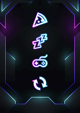 eat sleep gaming repeat