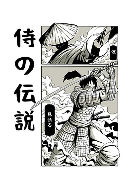 Cool Samurai Warrior