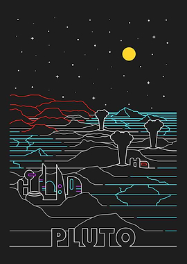 Arcade Pluto Space Travel